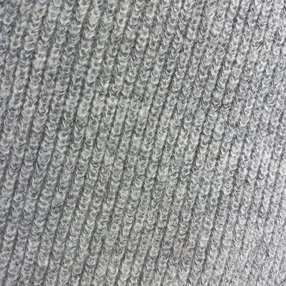 Free People Cardigan Womens Small Alpaca Blend Gray Knit Metal Buttons Oversized - Picture 8 of 9